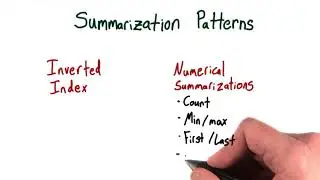 Lesson 03 MapReduce Design Patterns | 06. Summarization Patterns | Big Data