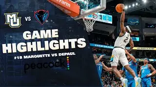 West Bend Mutual Highlights: No. 18 Marquette 68, DePaul 58 (Feb. 11, 2025)