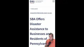 🌪️ SBA Disaster Loans for Businesses & Residents Affected by Tropical Storm Debby 💼