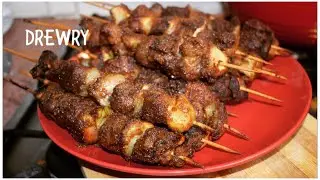 GHANA BEEF AND PORK KEBABS/SUYA/KYIKYINGA