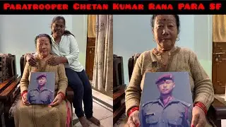 Paratroper Chetan kumar Rana Shaurya Chakra | Para SF | Indian Army | BihariGuts | shahid Rana 
