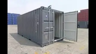 Moving  40ft Standard Shipping Container By Crane  || Dry Storage || Weather Tigh || A&F Channel