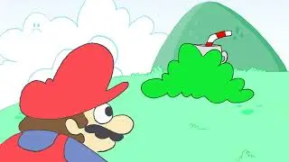 mario vs cuphead (animation)