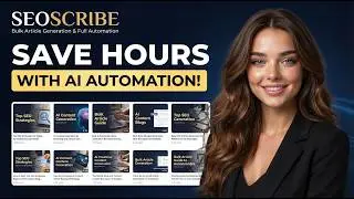 Bulk Article Generation Made Insanely Easy (Full Automation) | SeoScribe