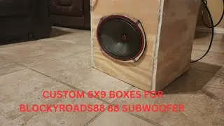 Custom Blockyroads88 88 6x9 boxes! for Blockyroads88 88 Subwoofer!