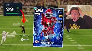 99 SPEED Xavier Worthy is BROKEN