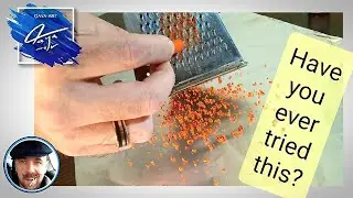 Interesting ABSTRACT PAINTING PROCESS demo tutorial.Mixed media Thick Texture. Unique Technique GAYA