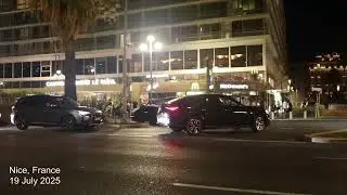 🌆 Evening Walk in Nice, France  | 🌙 Calm Night Stroll on the Promenade des Anglais 🌊🚶&zwj;