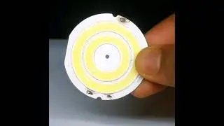 3.7 volt led light run by 12 volt direct🔥💥Experiment #shorts