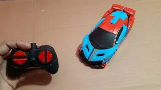 Super Remote Control Racing Car Lighting Toy Unboxing & Testing
