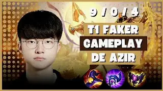 T1 FAKER DE AZIR REPLAY - MELHORES MOMENTOS