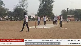 ROYAL CHALLENGERS BODELI vs STRIKERS live cricket match | BODELI PREMIER LEAGUE-2  live - SHIROLAWA