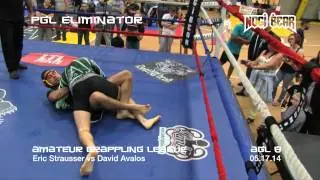 PGL Eliminator &bull; Eric Strausser vs David Avalos at AGL 8 &bull; Amateur Grappling League&reg;