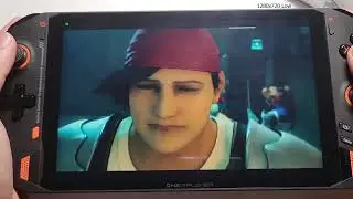 OneXPlayer 1S 1195G7 | Final Fantasy VII Remake | Intel Iris Xe Performance