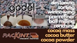 Packint Bean To Chocolate Mass, Cocoa Butter and Cocoa Powder 2024 (Unedited)