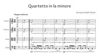 Ermanno Wolf-Ferrari &ndash; String Quartet in A minor