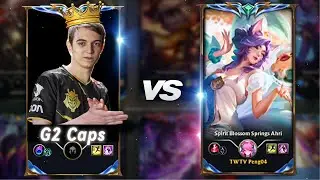 Ahri vs Ryze G2 CAPS ft, KC Yike & KC Caliste