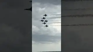 Air Force Thunderbirds Fly Over at Daytona 500 (2025)!!