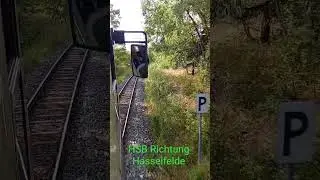 HSB Mitfahrt Stiege Hasselfelde #trainspotting