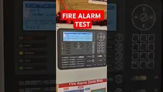 Hochiki Fire Alarm Test With MxPro5 Repeater Panel