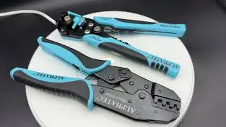 ALPHATEC&reg; Crimpzange Set mit Wechselbacken inkl. automatische Abisolierzange - Unboxing & Anleitung