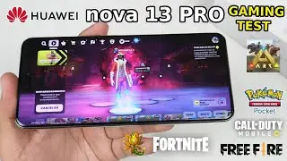 HUAWEI nova 13 PRO: Gaming TEST | Fortnite, Free Fire, COD, ARK (Kirin 8000)