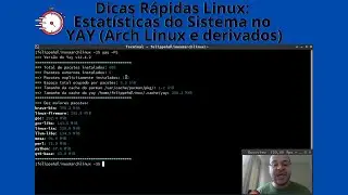 Dicas Rápidas Linux: Estatísticas do Sistema no YAY (Arch Linux e derivados)