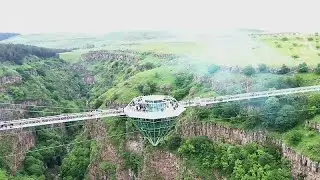 Georgia's new glass bridge above a canyon is not for the faint-hearted