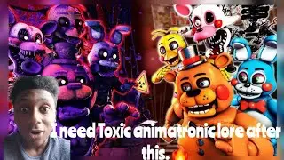 Fnaf Toys vs Toxic Animatronics @Jaze reaction 