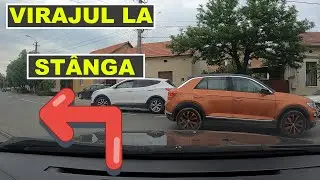 VIRAJ LA STANGA DE PE LINIA DE TRAMVAI