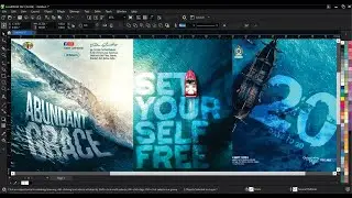 How To Create Most Creative Water Text Effect in CorelDRAW - Tips & Tricks For Beginners