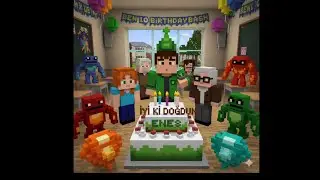 minecarft ben 10 okul craft 6 b&ouml;l&uuml;m enes in doğum g&uuml;n&uuml;