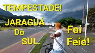 TEMPESTADE/ JARAGUÁ DO SUL SC/ CHUVAS FORTES.
