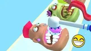 Teeth Runner Game Walkthrough All Levels #Shorts