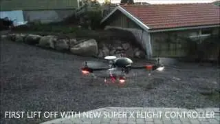 XAircraft - SuperX First Flight - www.pitchup.se