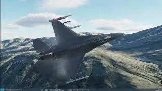 F-16 DCS Afghanistan - more HARM shooting with narration