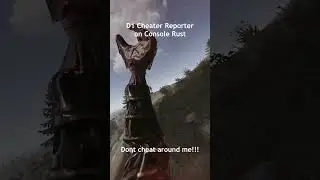 Speedrun Cheater Report in Console Rust #rust #cheat #cheating #ark #gaming #pvp