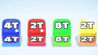 Jelly Run 2048 vs Jelly Tube Run 2048 | Extreme Cube Clash Battle Showdown 