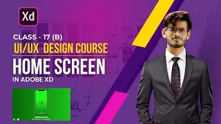 How To Design Home UI In Adobe XD Full Tutorial In Hindi/Urdu In 2023 || Class#18 || #uiux