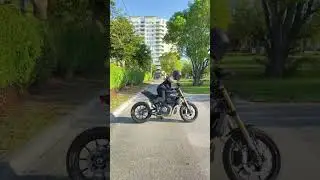 Crazy Motorcycle Rider! Indian FTR1200 Sounds Insane! #shorts #motorcycle