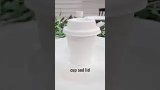 Paper pulp lid for coffee bagasse cup and lid eco friendly cup lid