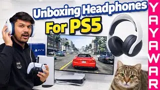 Unboxing My New Headphones For My New PS5 🎧🔥 | Best PS5 Gaming Headset | Yayawar Gaming