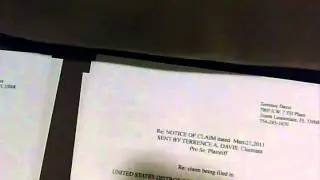 Civil rights violation, notice of intent to sue