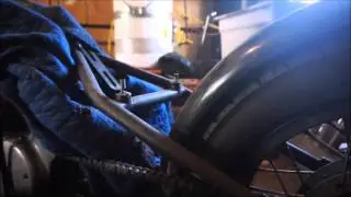 Yamaha xs650 chopper refresh part 1: Musing and seat/fender