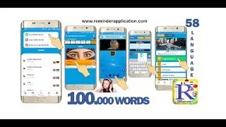 Online Words and Practical Speechs in Reminder Word Learn English German +58 Language