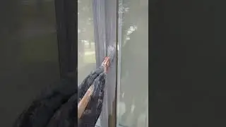 Priming exterior window trim with Pro Cryl primer by Sherwin Williams.