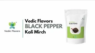 Whole Black Pepper from Kerala | Kerala kurumulaku | Malabar Pepper from Vedic Flavors