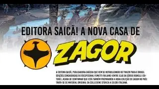 Zagor na editora Saic&atilde;! Cancelamento na editora Mythos! Dicas da Editora 85!
