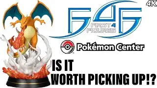 Charizard Rising Flames Pokemon Center Exclusive (Statue) Unboxing and Review With Commentary