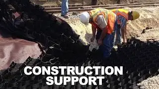 GEOWEB&reg; Geocells for Rail & Port/Intermodal Stabilization